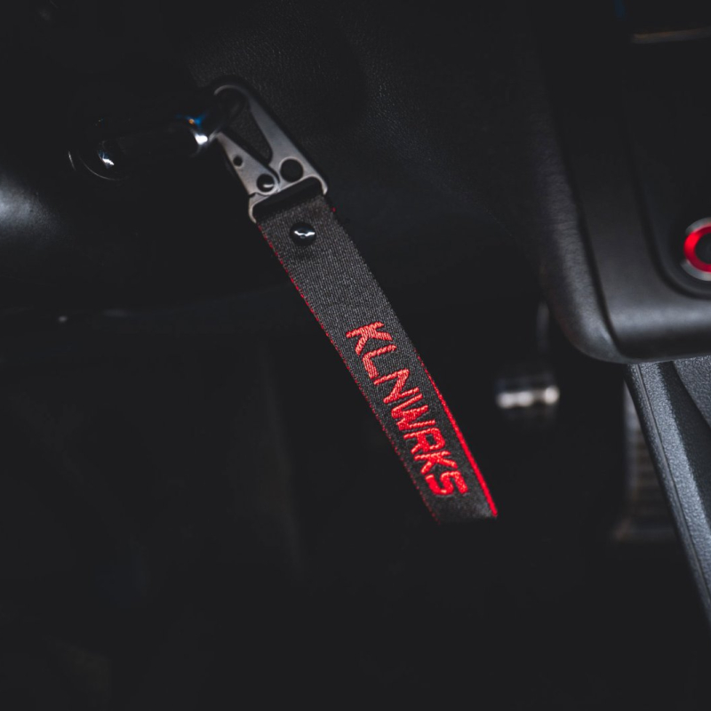 KLNWRKS klíčenka Black/Red