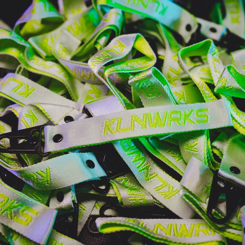 KLNWRKS klíčenka Lime